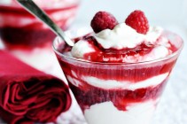 Paula Deen Raspberry Parfait - Cooking with Paula Deen Magazine