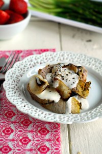 Pork Loin Sour Cream & Onion Sauce