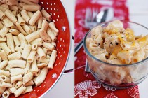 Homemade Mac & Cheese Pasta Noodles