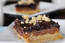 Homemade Twix Caramel Cookie Bars