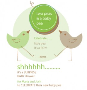 Two Peas Baby Shower