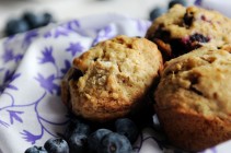 Banana Blueberry Muffins