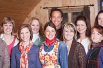 Bloggers with Chefs and Bush's