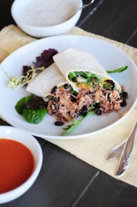 Buffalo Chicken Burrito