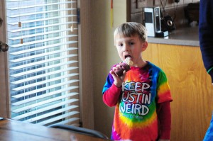 Justin Ice Cream Party
