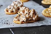 Cheesy Shredded Chicken Bites