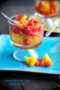 blog text Robust Bell Pepper Salad