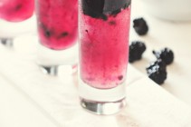 Blackberry Gin Shooters by Dine & Dish