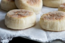 Homemade English Muffins in the Bread Machine from Dine & Dish