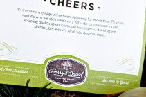 Harry and David Cheers Card