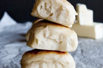 The Best Buttery Dinner Rolls made in the Bread Machine by www.dineanddish.net