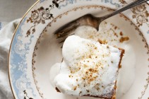 Gingerbread Coffee Cake with Ginger Cream recipe