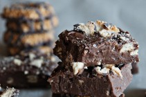 Girl Scout Cookie Fudge Recipe using Caramel Delights