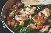 Orange Chicken from Savory Sweet Life - part of the Dine & Dish menu plan
