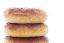 Homemade Cake Doughnuts with Biscoff Glaze www.dineanddish.net