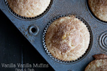 Vanilla Vanilla Muffins from Dine & Dish