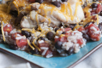 Southwest Black Bean Chicken & Rice