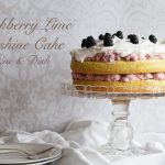 Blackberry Lime Sunshine Cake www.dineanddish.net