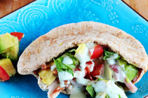 Cobb Salad Stuffed Pita Pockets