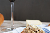 Mushroom and White Bean Crostini