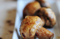 Marinated Grilled Mushrooms www.dineanddish.net