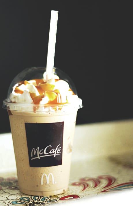 Mcdonalds caramel outlet frappe price