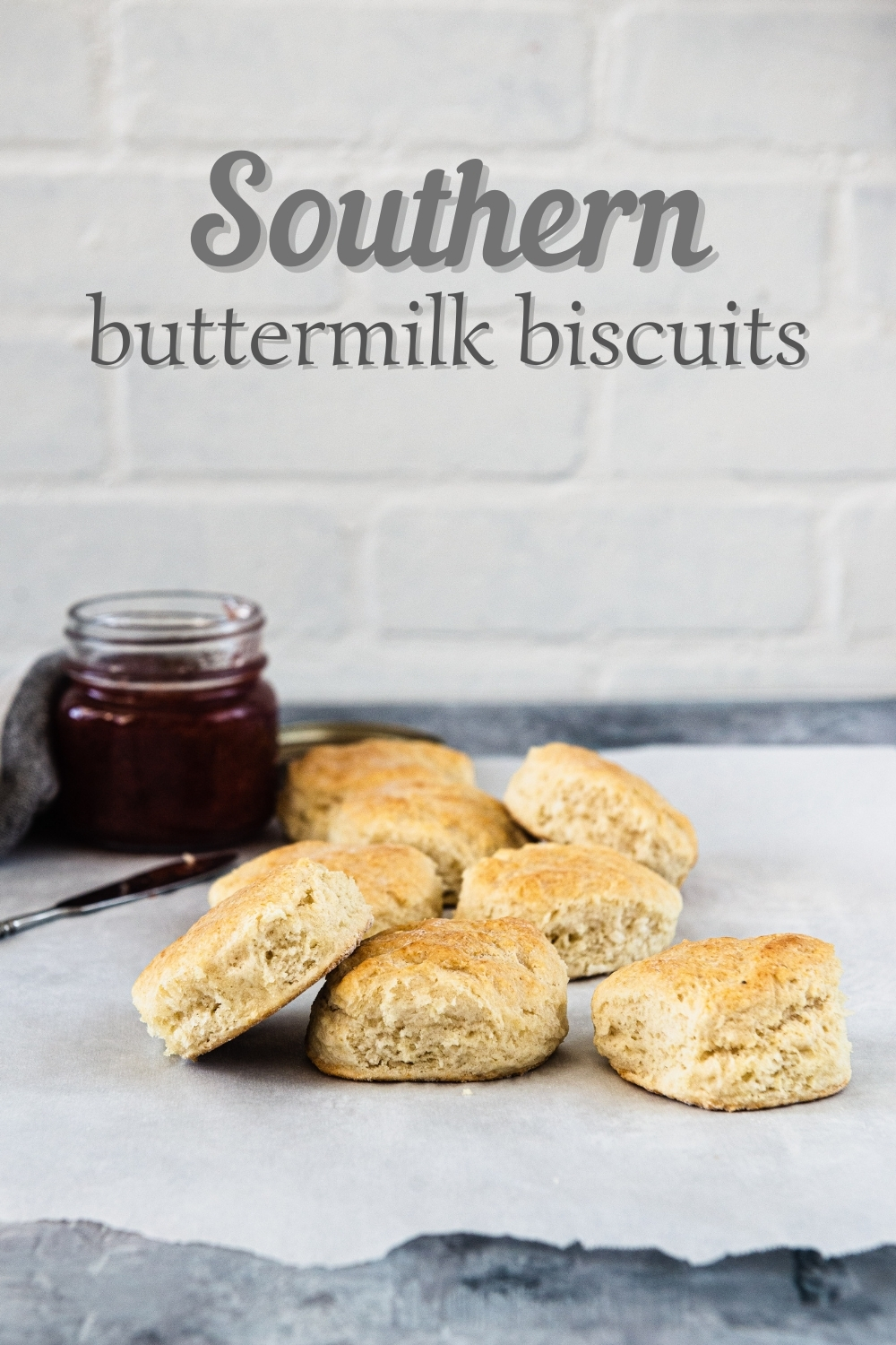 Skillet Buttermilk Biscuits - Damn Delicious