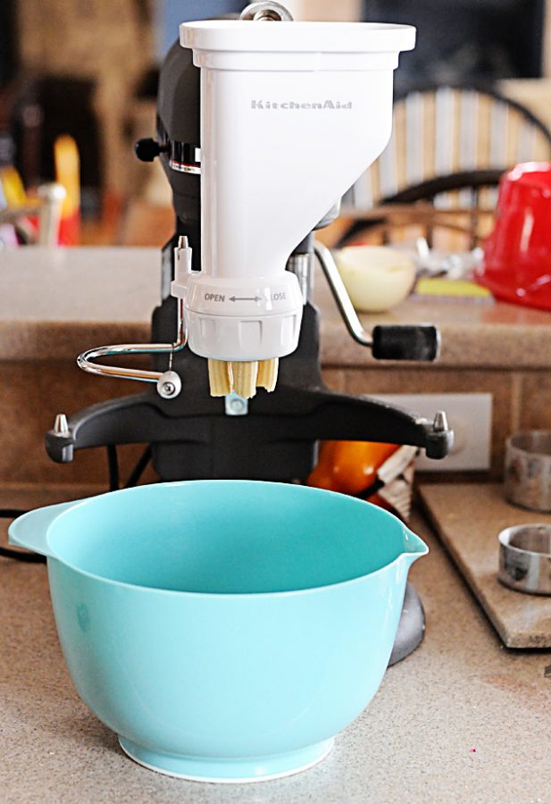 Homemade Pasta Recipe With KitchenAid Pasta Attachment - That