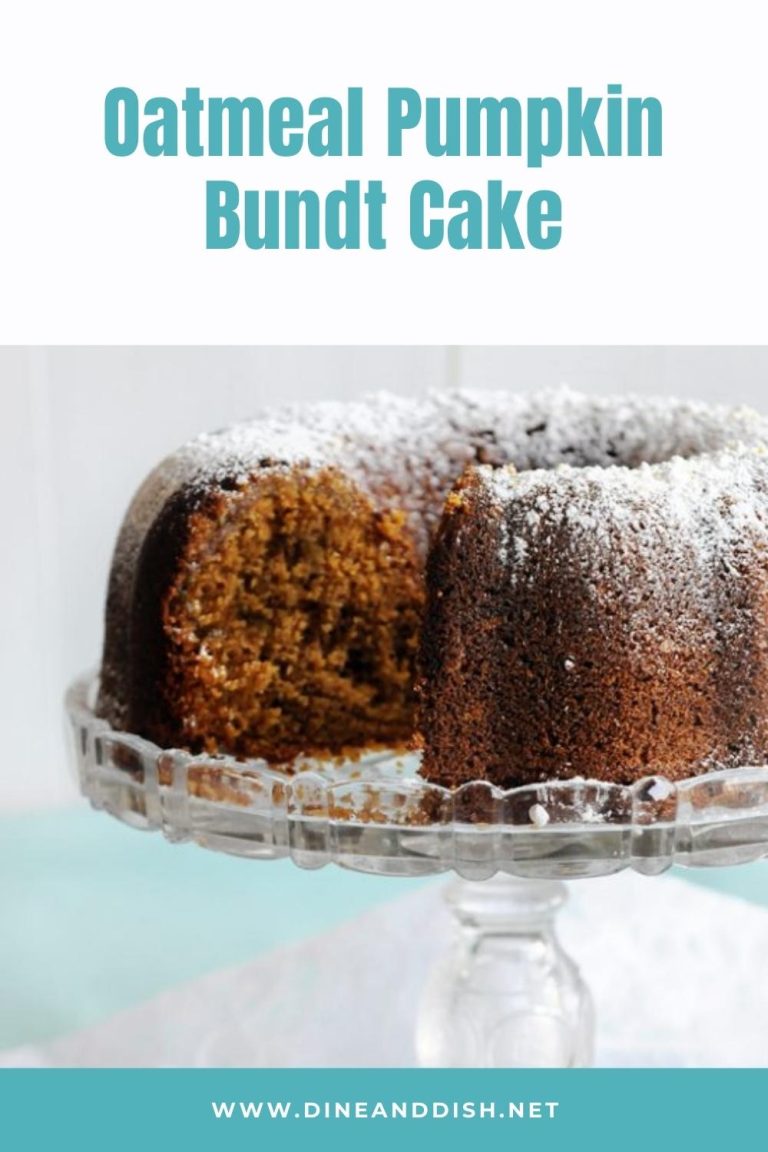 Distracted Cleaning {Recipe: Oatmeal Pumpkin Bundt Cake} - Dine and Dish