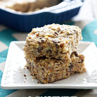 3-Ingredient No Bake Toffee Bars - Dine and Dish