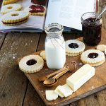 This Raspberry Linzer Cookie definitely needs to make an appearance on your holiday cookie tray! From dineanddish.net