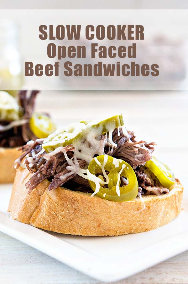 Slow Cooker Roast Beef Sandwiches - Dine and Dish