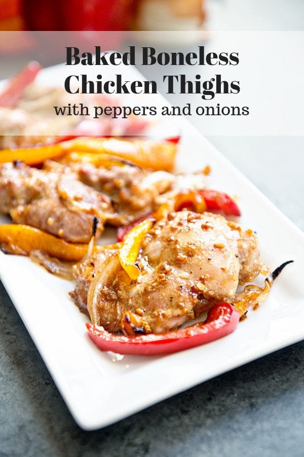 Baked Boneless Chicken Thighs A Sheet Pan Recipe That Can Be On Your