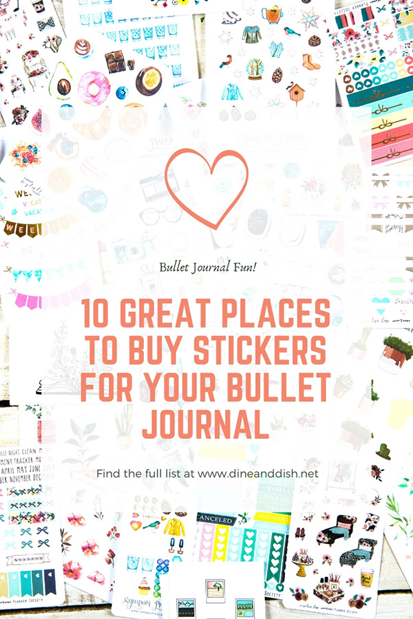 Stunning and useful free planner stickers for your planner or bullet journal